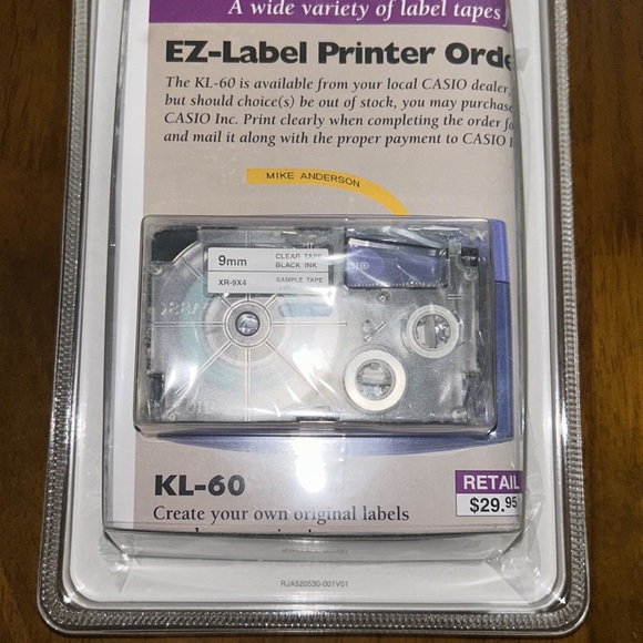 Casio EZ Label Printer - Picture 4 of 5